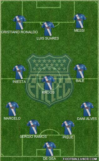 CS Emelec Formation 2017