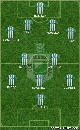 CDC Atlético Nacional Formation 2017