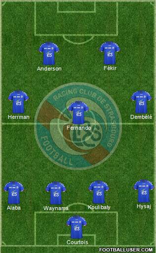 Racing Club de Strasbourg-Football Formation 2017