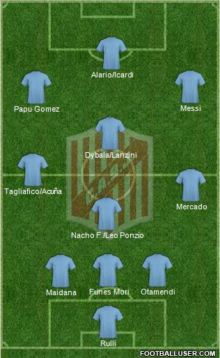 9 de Julio Formation 2017