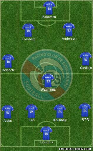 Racing Club de Strasbourg-Football Formation 2017