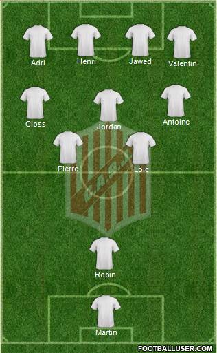 9 de Julio Formation 2017