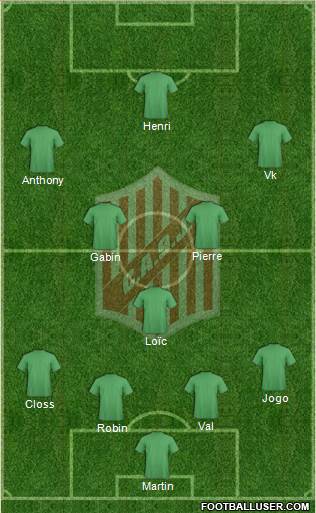 9 de Julio Formation 2017