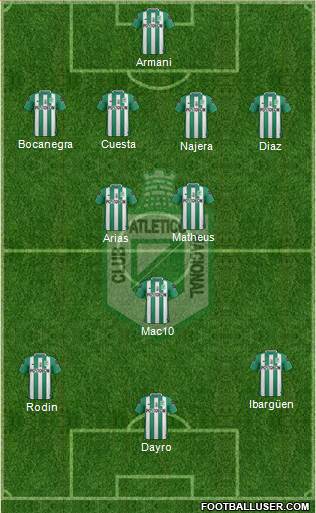 CDC Atlético Nacional Formation 2017