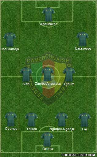 Cameroon Formation 2017