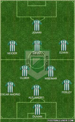 CDC Atlético Nacional Formation 2017