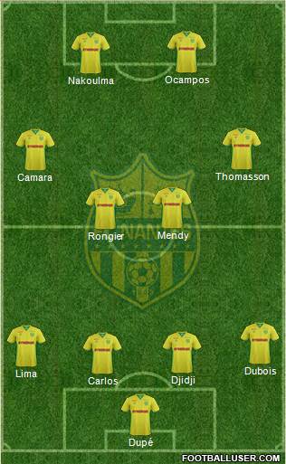 FC Nantes Formation 2017