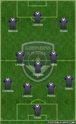 FC Girondins de Bordeaux Formation 2017