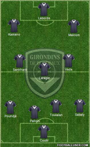 FC Girondins de Bordeaux Formation 2017