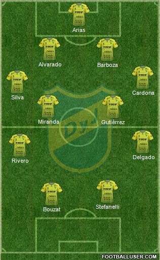 Defensa y Justicia Formation 2017