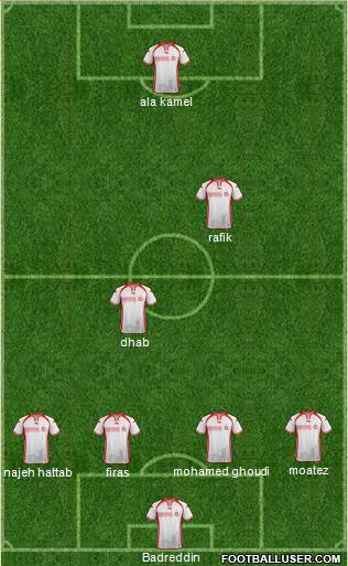 Tunisia Formation 2017