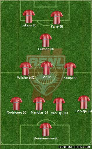 A.S. Nancy Lorraine Formation 2017