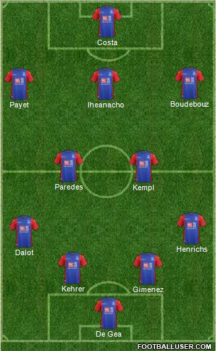 Crystal Palace Formation 2017