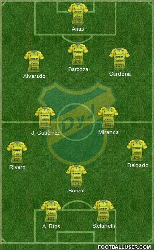 Defensa y Justicia Formation 2017