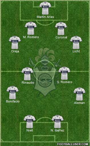 Gimnasia y Esgrima de La Plata Formation 2017