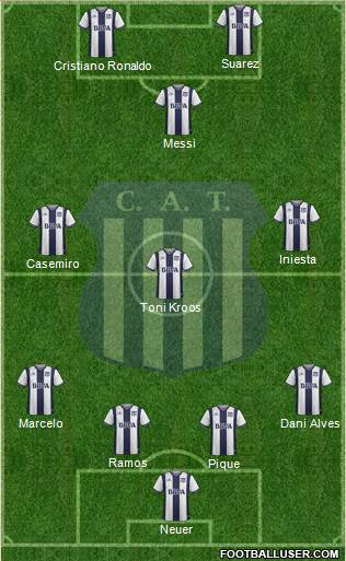 Talleres de Córdoba Formation 2017