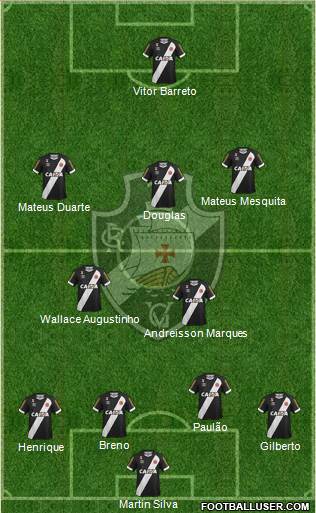 CR Vasco da Gama Formation 2017