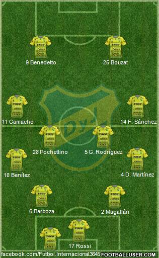 Defensa y Justicia Formation 2017