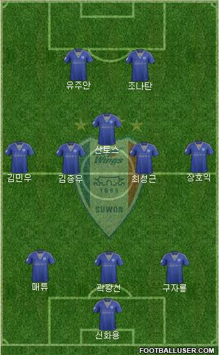 Suwon Samsung Blue Wings Formation 2017