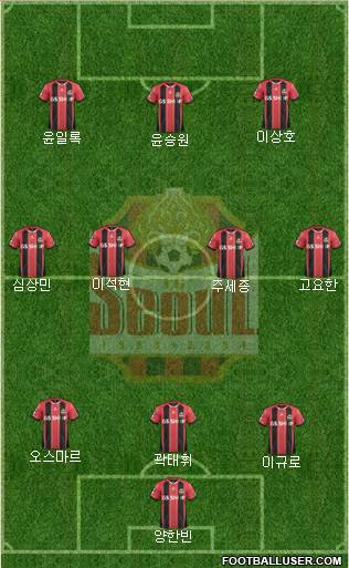 FC Seoul Formation 2017