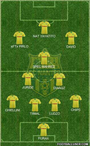 FC Nantes Formation 2017