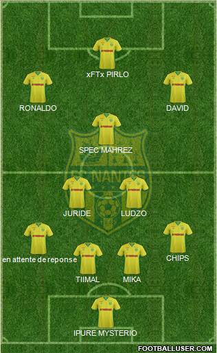 FC Nantes Formation 2017