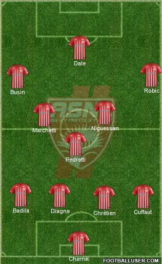 A.S. Nancy Lorraine Formation 2017