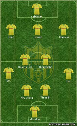 FC Nantes Formation 2017