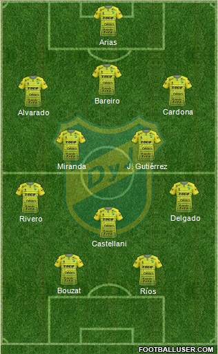 Defensa y Justicia Formation 2017