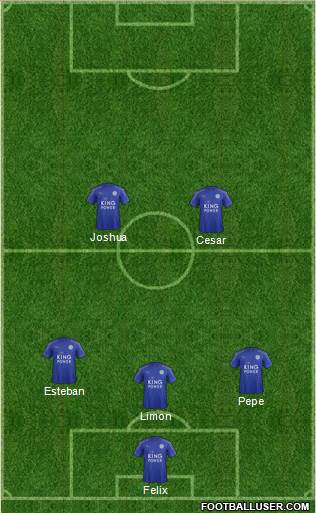 Leicester City Formation 2017