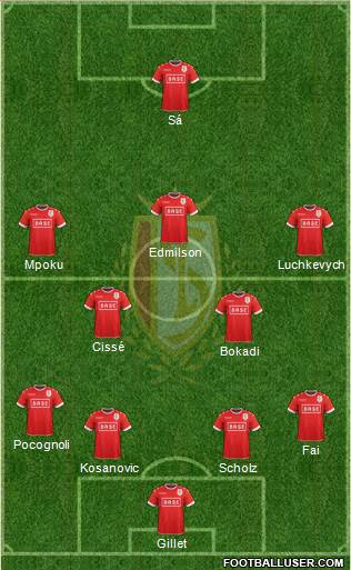 R Standard de Liège Formation 2017