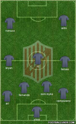 9 de Julio Formation 2017