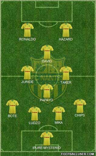 FC Nantes Formation 2017