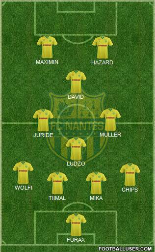 FC Nantes Formation 2017