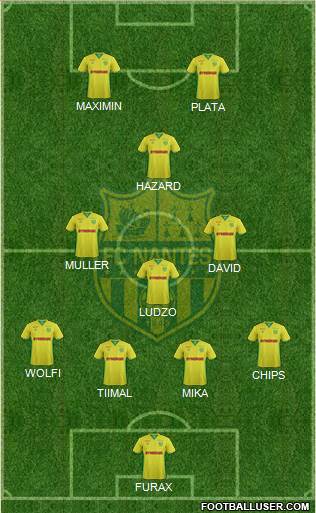 FC Nantes Formation 2017