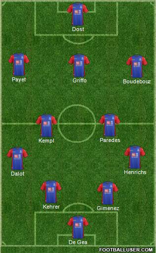 Crystal Palace Formation 2017