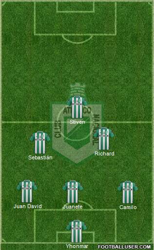 CDC Atlético Nacional Formation 2017