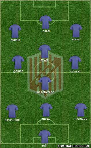 9 de Julio Formation 2017