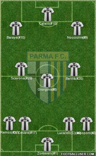 Parma Formation 2017