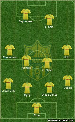 FC Nantes Formation 2017