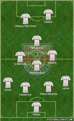 FC Salzburg Formation 2017