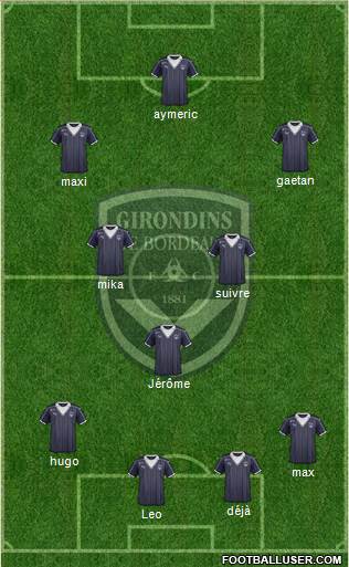 FC Girondins de Bordeaux Formation 2017