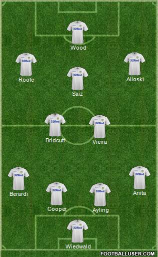 Leeds United Formation 2017