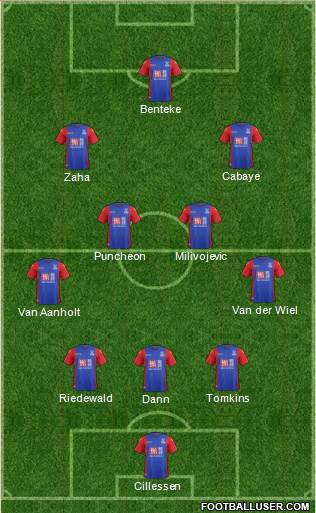 Crystal Palace Formation 2017