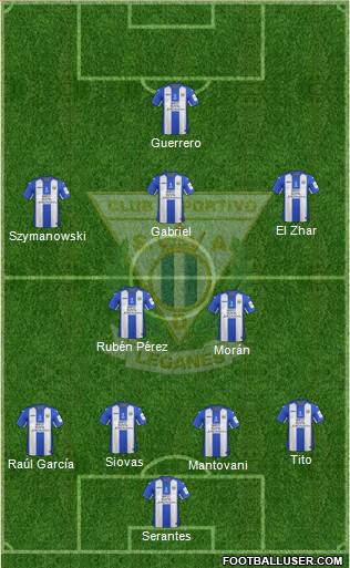 C.D. Leganés S.A.D. Formation 2017