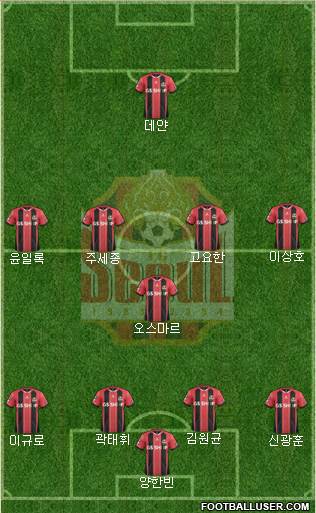 FC Seoul Formation 2017