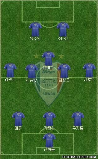 Suwon Samsung Blue Wings Formation 2017