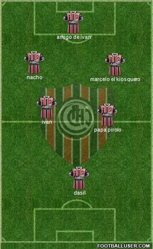 Chacarita Juniors Formation 2017