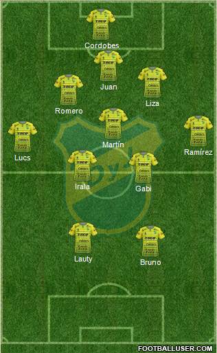 Defensa y Justicia Formation 2017