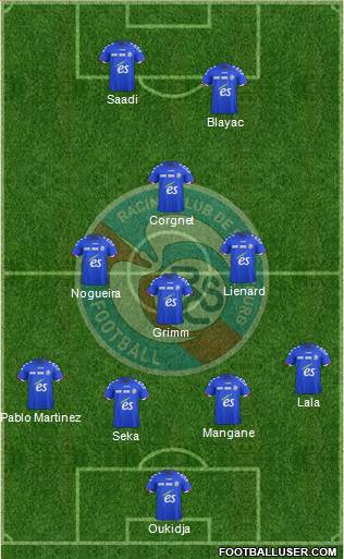 Racing Club de Strasbourg-Football Formation 2017